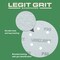 Legit Grit 6 inch Sand paper Disc, 6-Hole, Mixed Grit Sample, GRITS: 80/120/150/180/220 2 of each, 10PK LG6-6SAMP1-10 - alternate 7